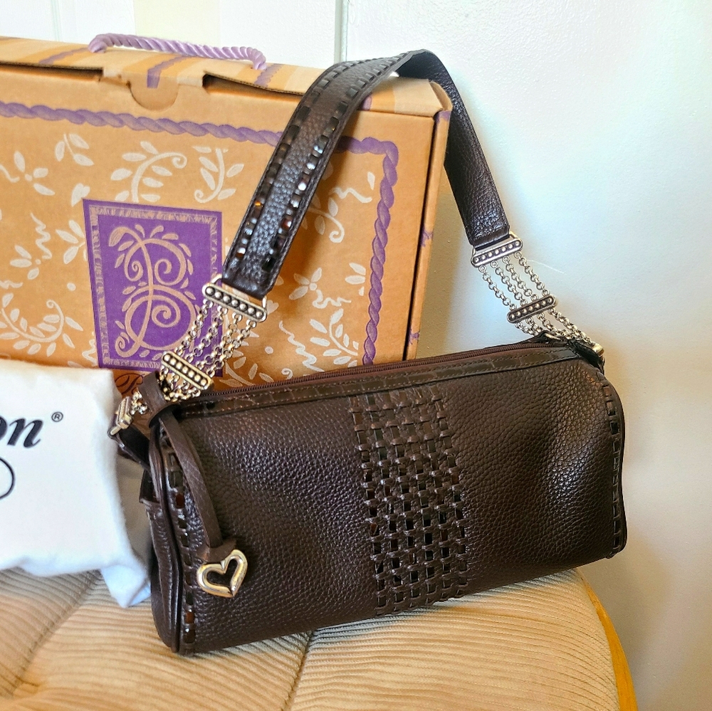 Brighton Leather Handbag / Purse (Vintage) Brown